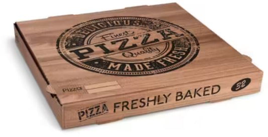 26X26X4  100 Stück Delicious Braun