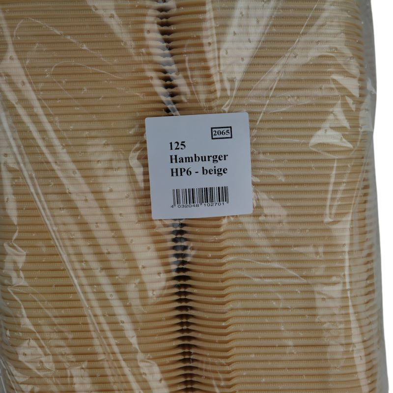 Mittel Hamburger Box HP 6    125 Stock