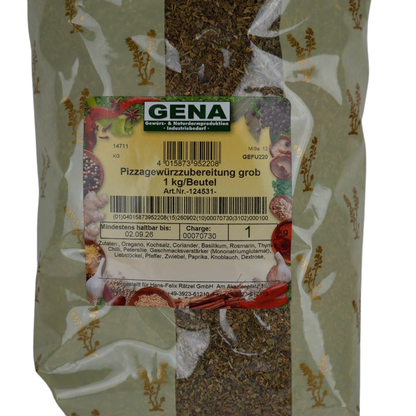 Pizza Gewürzzuberreit grob 1kg