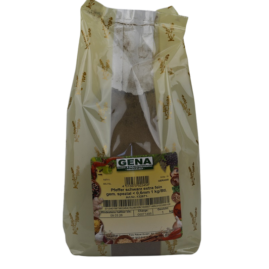 PfefferSchwarz Extra fein 1kg