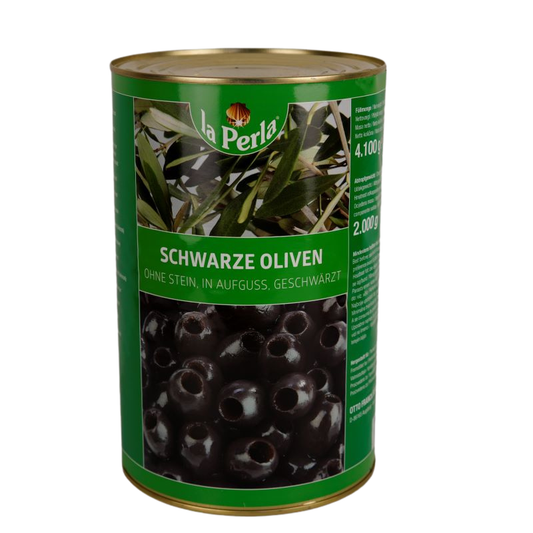 Oliven Schwarz ohne stein 3 5/1 ds Laperla