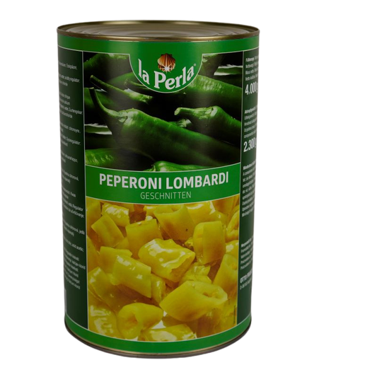 Peperoni Lombardi geschniten 2300g 6 5/1 Ds.Laperla