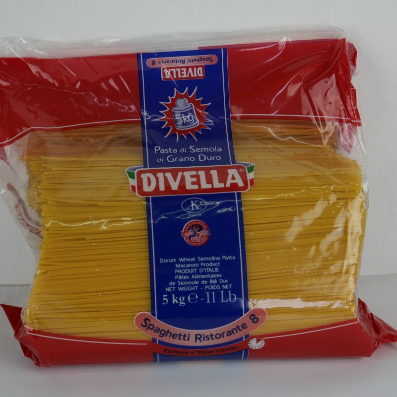 Spaghetti Ristor Nr.8 5kg Divella