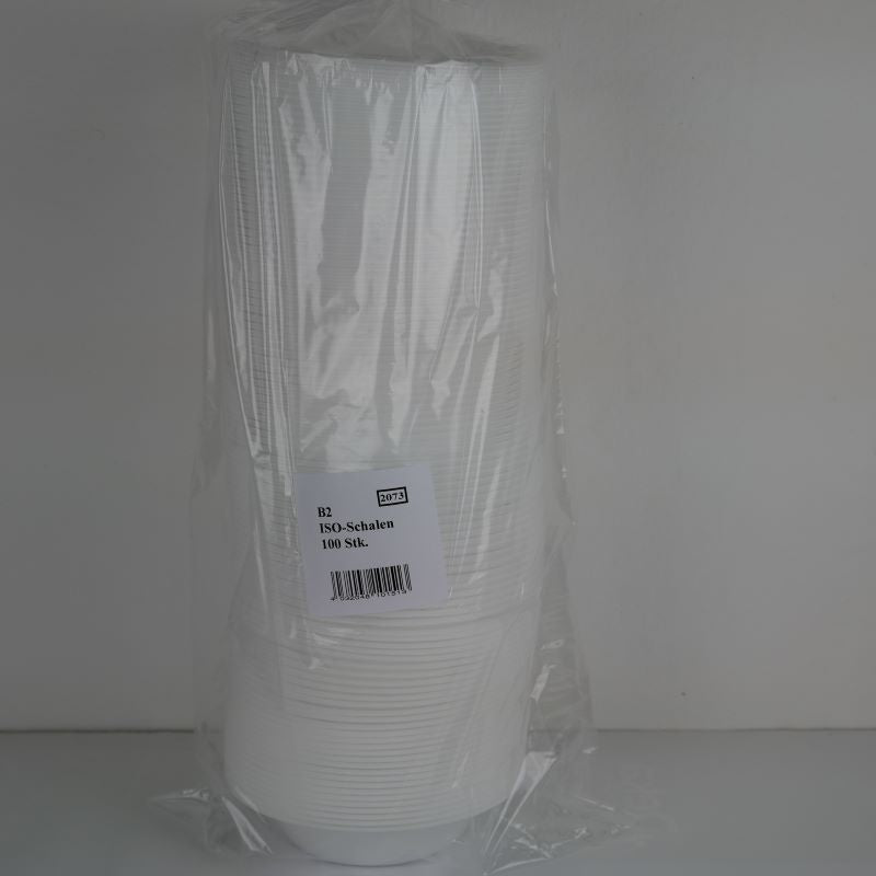 B2 400ml  Iso-Schale rund Weiss