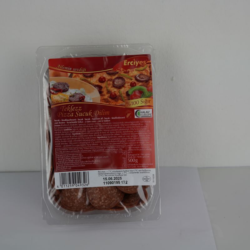 Sucuk dilim 500g