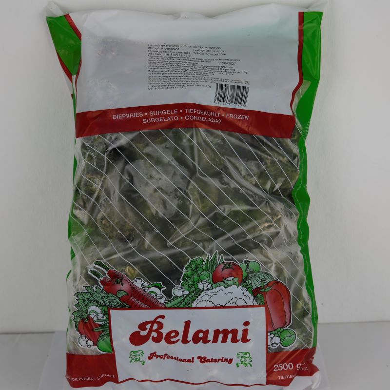 Blattspinat Portionen 2,5kg