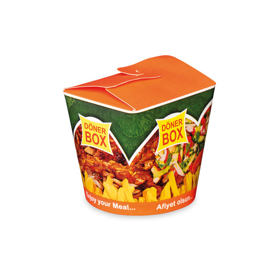 Dönerbox 26 oz  Premium 500 pcs  (10X50)